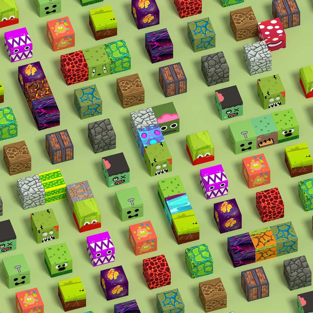 Plants vs. Zombies - 100/150 PCS Magnetic Building Blocks Cubes, Magnet Toys for Kids Age 3+, Toy Building Set for Kids, Magnets Stacking Construction Birthday Gifts for Boys Girls Age 4-8, 8-12